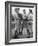 Boys Having a Discussion Before Playing Baseball-Nina Leen-Framed Photographic Print