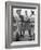 Boys Having a Discussion Before Playing Baseball-Nina Leen-Framed Photographic Print