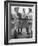 Boys Having a Discussion Before Playing Baseball-Nina Leen-Framed Photographic Print