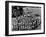 Boys in Circle for Ceremony Before Playing Young American Football League Games-Alfred Eisenstaedt-Framed Photographic Print