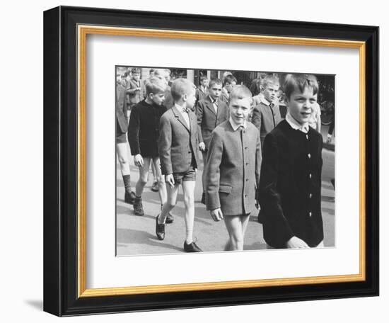 Boys in uniform, c1960s-Tony Boxall-Framed Photographic Print