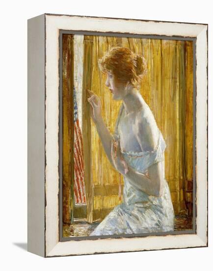 Boys Marching By, 1918-Childe Hassam-Framed Premier Image Canvas