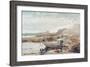 Boys on the Beach-Winslow Homer-Framed Giclee Print