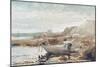 Boys on the Beach-Winslow Homer-Mounted Giclee Print