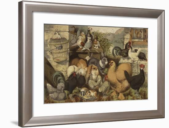 Boys' Pets-null-Framed Giclee Print