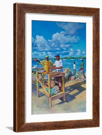 Boys to Men  2019  (oil on canvas)-Colin Bootman-Framed Giclee Print