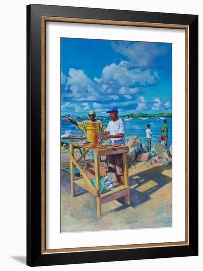 Boys to Men  2019  (oil on canvas)-Colin Bootman-Framed Giclee Print