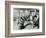 Boys Using Forges in a Blacksmiths Shop, Beaufoy Institute, London, 1911-null-Framed Photographic Print