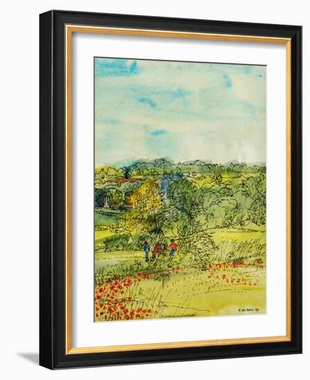 Boys with a Horse, 1986-Brenda Brin Booker-Framed Giclee Print