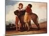 Boys with Mastiff-Suzanne Valadon-Mounted Giclee Print