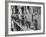 Boys Working in Pasta Factory Carry Rods of Pasta to Drying Rooms-Alfred Eisenstaedt-Framed Photographic Print