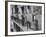 Boys Working in Pasta Factory Carry Rods of Pasta to Drying Rooms-Alfred Eisenstaedt-Framed Photographic Print