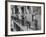 Boys Working in Pasta Factory Carry Rods of Pasta to Drying Rooms-Alfred Eisenstaedt-Framed Photographic Print