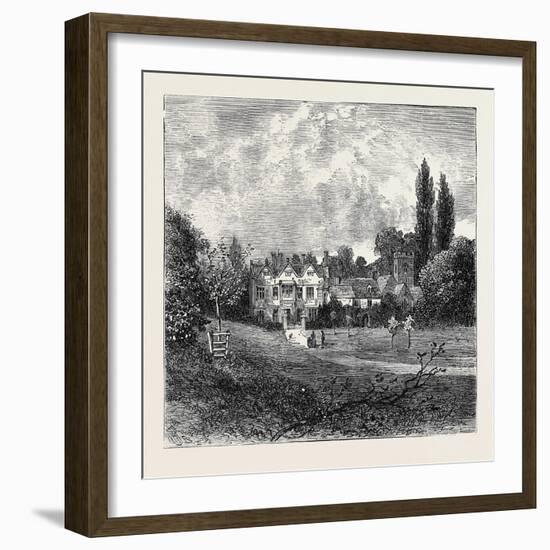 Boyton Manor, Wiltshire-null-Framed Giclee Print