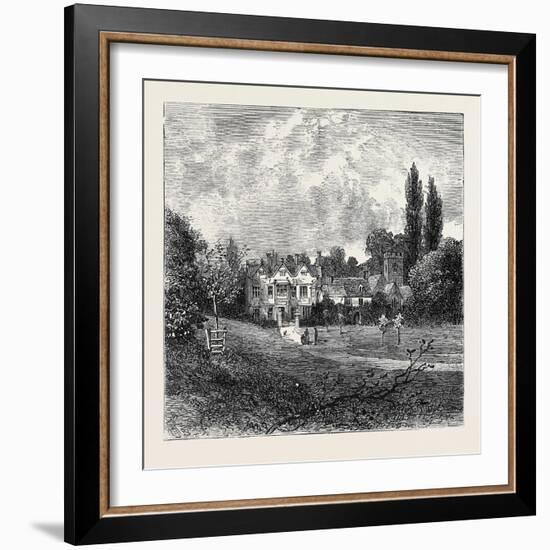 Boyton Manor, Wiltshire-null-Framed Giclee Print