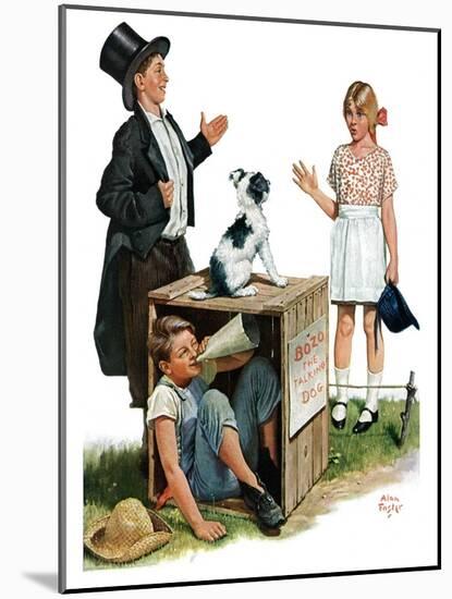 "Bozo, the Talking Dog,"September 1, 1928-Alan Foster-Mounted Giclee Print