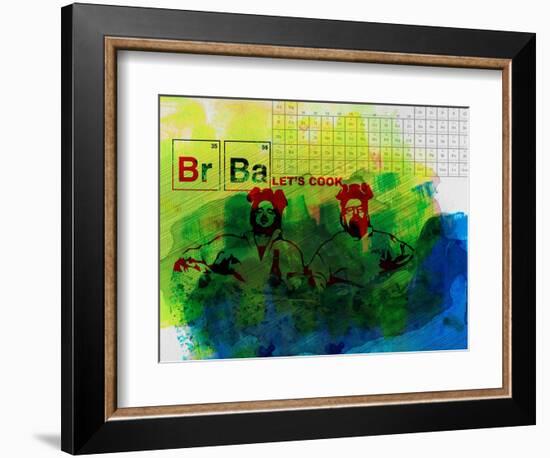 Br Ba Watercolor 1-Anna Malkin-Framed Premium Giclee Print