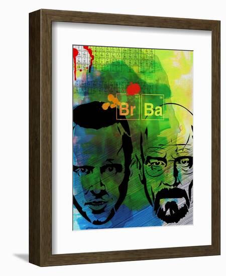 Br Ba Watercolor 2-Anna Malkin-Framed Art Print