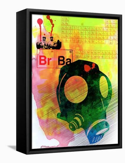 Br Ba Watercolor 3-Anna Malkin-Framed Stretched Canvas
