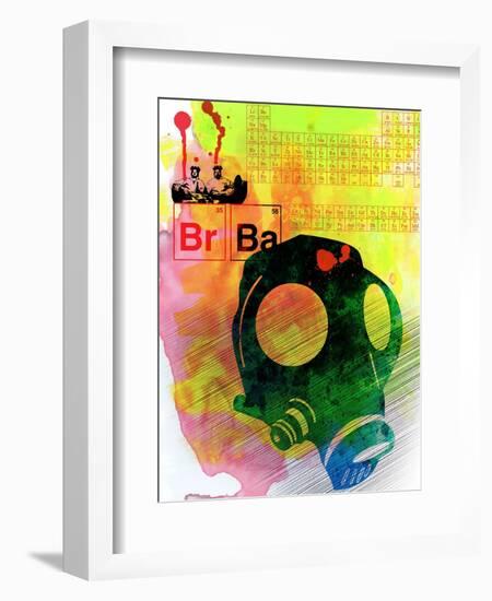 Br Ba Watercolor 3-Anna Malkin-Framed Art Print