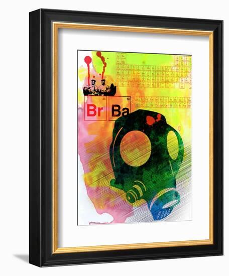 Br Ba Watercolor 3-Anna Malkin-Framed Art Print