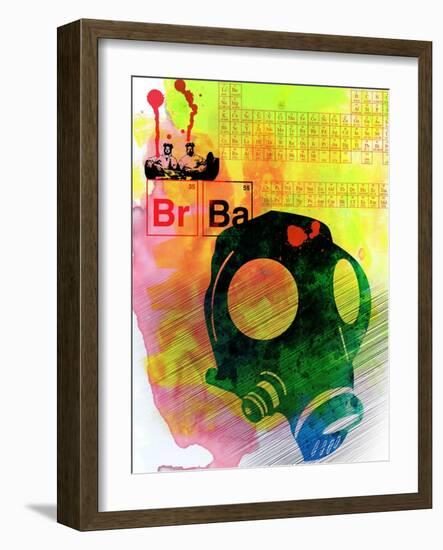 Br Ba Watercolor 3-Anna Malkin-Framed Art Print