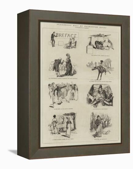 Bracebridge Hall by Washington Irving-Randolph Caldecott-Framed Premier Image Canvas