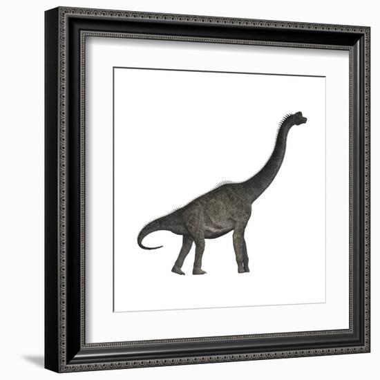 Brachiosaurus Dinosaur-Stocktrek Images-Framed Art Print