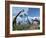 Brachiosaurus Dinosaurs, Artwork-Roger Harris-Framed Photographic Print