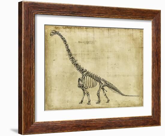 Brachiosaurus Study-Ethan Harper-Framed Premium Giclee Print