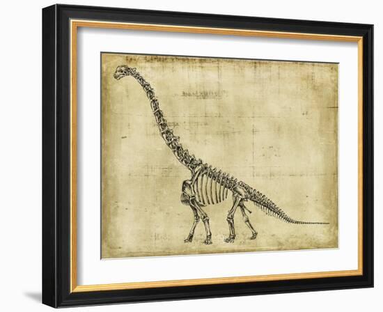 Brachiosaurus Study-Ethan Harper-Framed Premium Giclee Print