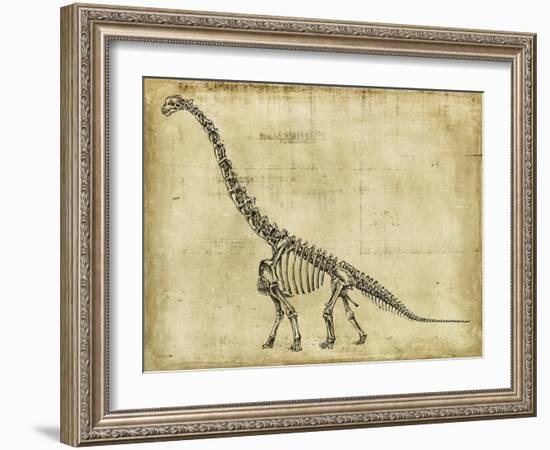 Brachiosaurus Study-Ethan Harper-Framed Art Print