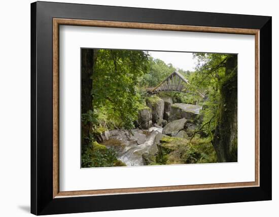 Bracklinn Falls, Callander, Loch Lomond and Trossachs National Park, Stirling, Scotland, UK-Gary Cook-Framed Photographic Print