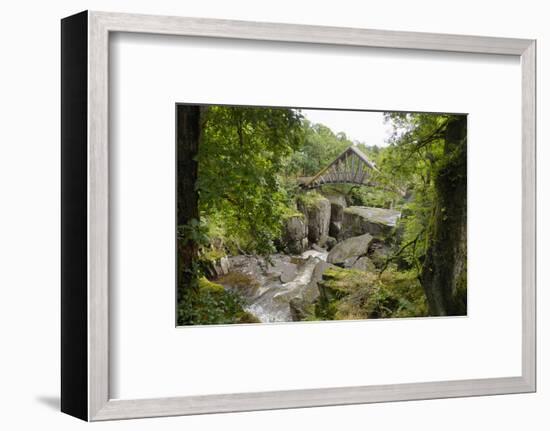 Bracklinn Falls, Callander, Loch Lomond and Trossachs National Park, Stirling, Scotland, UK-Gary Cook-Framed Photographic Print