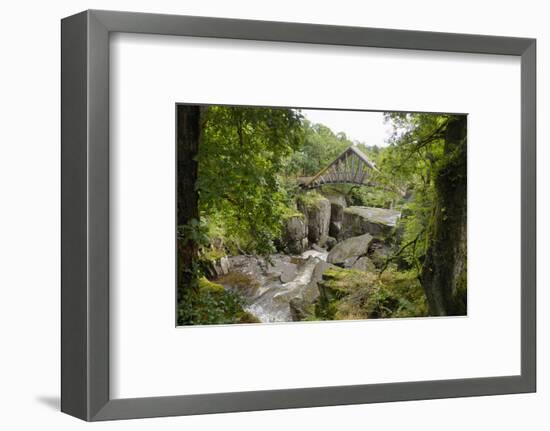 Bracklinn Falls, Callander, Loch Lomond and Trossachs National Park, Stirling, Scotland, UK-Gary Cook-Framed Photographic Print