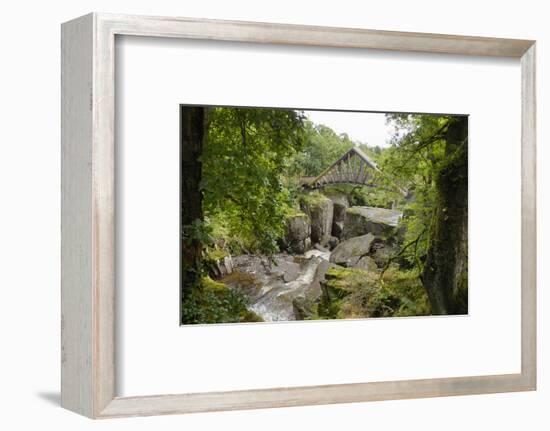 Bracklinn Falls, Callander, Loch Lomond and Trossachs National Park, Stirling, Scotland, UK-Gary Cook-Framed Photographic Print