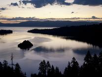 Sunrise Reflecting Off the Waters of Emerald Bay and Eagle Falls, South Lake Tahoe, Ca-Brad Beck-Photographic Print
