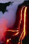 Lava Flow From Kilauea Volcano-Brad Lewis-Photographic Print