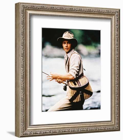 Brad Pitt - A River Runs Through It-null-Framed Photo