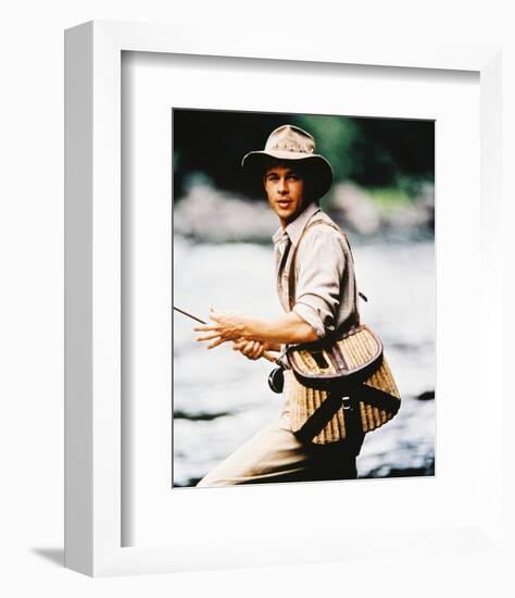 Brad Pitt - A River Runs Through It-null-Framed Photo