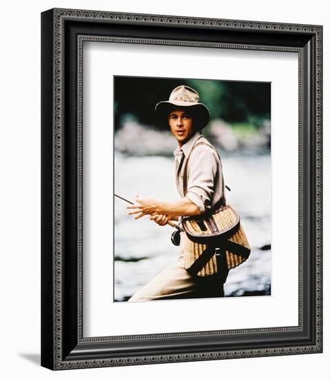 Brad Pitt - A River Runs Through It-null-Framed Photo