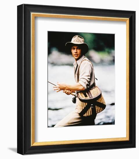 Brad Pitt - A River Runs Through It-null-Framed Photo