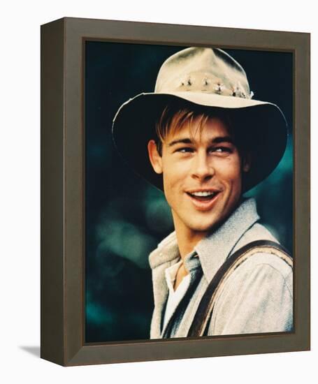 Brad Pitt - A River Runs Through It-null-Framed Stretched Canvas