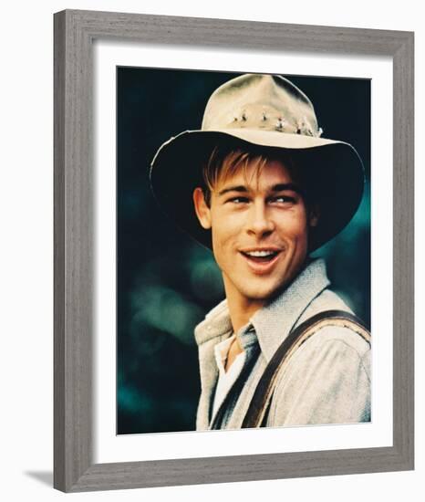 Brad Pitt - A River Runs Through It-null-Framed Photo