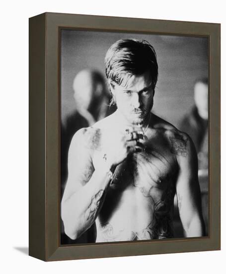 Brad Pitt - Fight Club-null-Framed Stretched Canvas