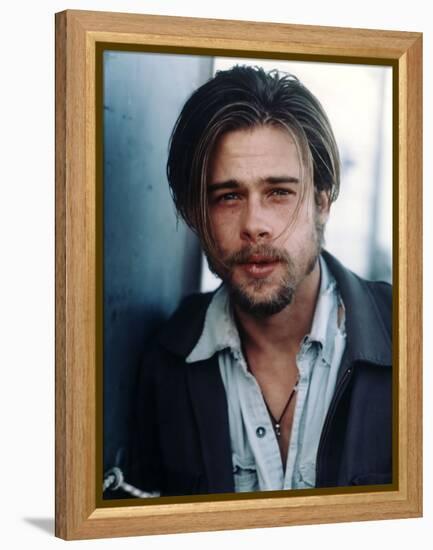 BRAD PITT. "Kalifornia" [1993], directed by DOMINIC SENA.-null-Framed Premier Image Canvas