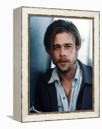 BRAD PITT. "Kalifornia" [1993], directed by DOMINIC SENA.-null-Framed Premier Image Canvas