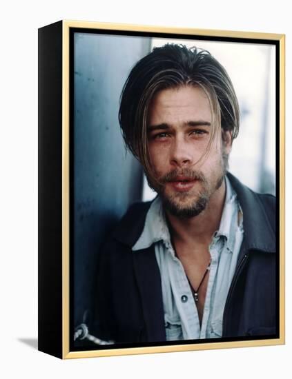 BRAD PITT. "Kalifornia" [1993], directed by DOMINIC SENA.-null-Framed Premier Image Canvas