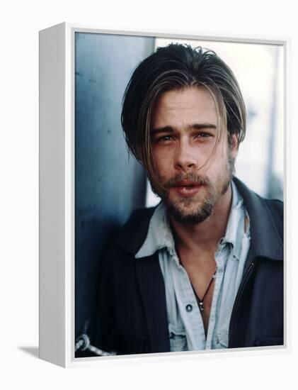 BRAD PITT. "Kalifornia" [1993], directed by DOMINIC SENA.-null-Framed Premier Image Canvas