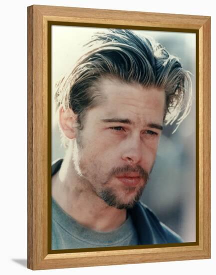 BRAD PITT. "Kalifornia" [1993], directed by DOMINIC SENA.-null-Framed Premier Image Canvas